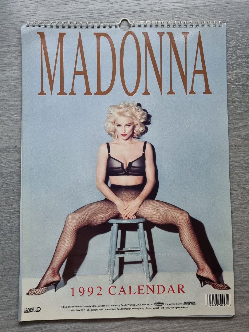 Madonna 1992 Official Calendar