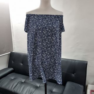 Mango Offshoulder Dress Size XS on tag (Can be freesize)