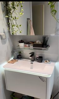 Medicine Cabinet with Mirror for bathroom (almost new)