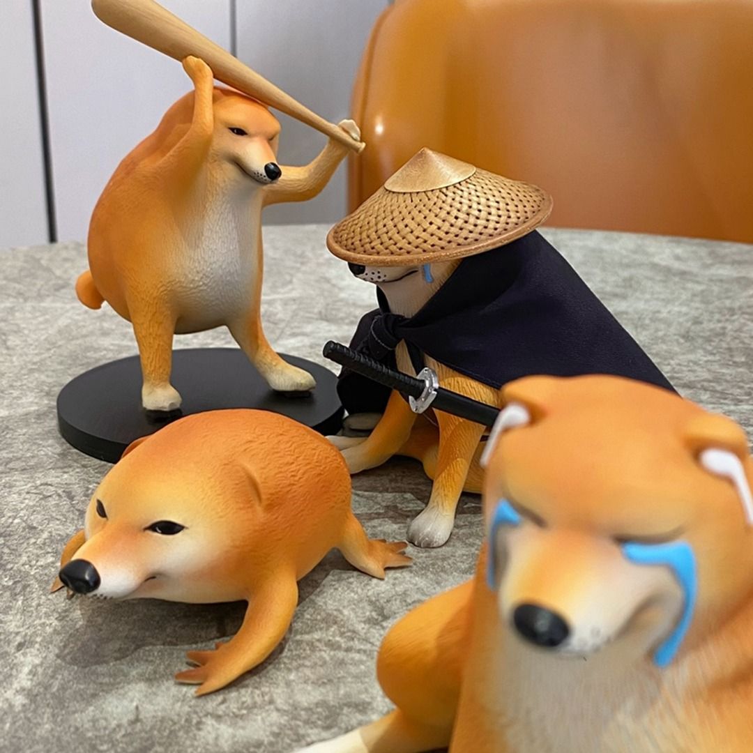 MEME - Cheems 柴犬公仔, 興趣及遊戲, 玩具& 遊戲類- Carousell