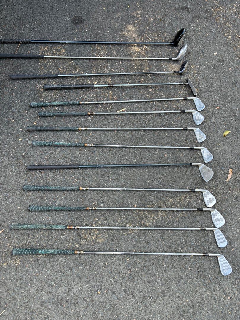 Men’s Golf Set with Titleist Bag (Category: Golf) located in Manila. Submitted by eclipse58 (Listing ID 1290131412, Image 3). Description: COMPLETE Excellent Golf Set ✅️ 4-11 Irons & Sand Wedge ✅️ Wilson Driver, 3 & 6 Woods ✅️ Putter & Titleist Golf Bag ✅️ Original Steel Shaft & Grips ✅️ Very good condition & NO ISSUES Selling Price: 7,500 Location: Quezon City.