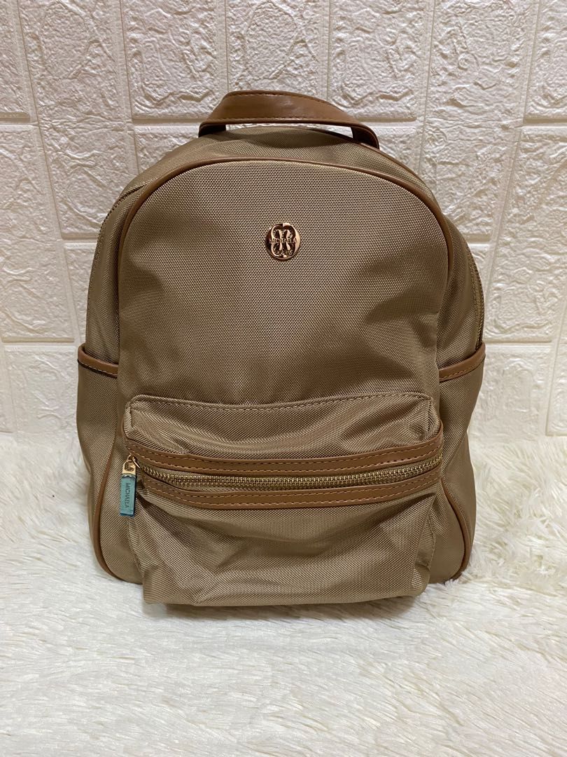 Michaela oxford fabric backpack Women s Fashion Bags Wallets Backpacks on Carousell