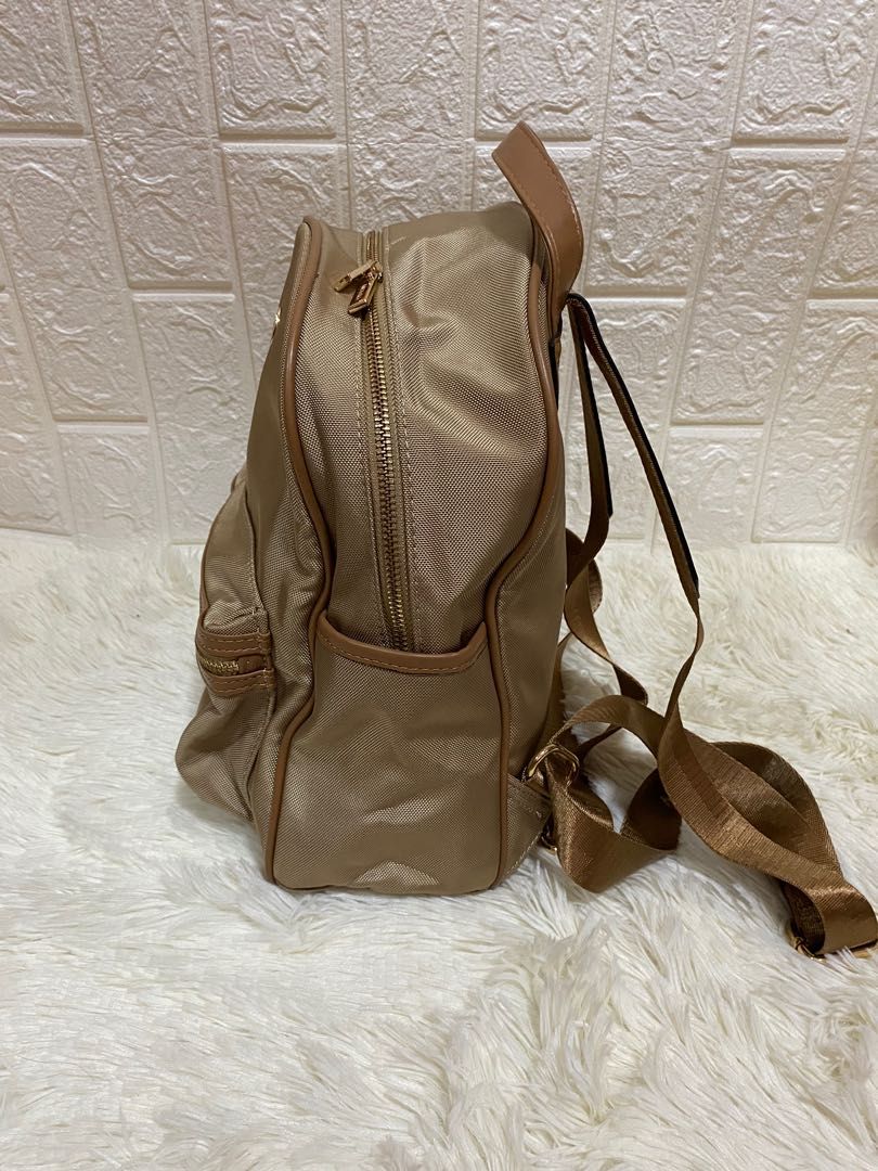 Michaela oxford fabric backpack Women s Fashion Bags Wallets Backpacks on Carousell