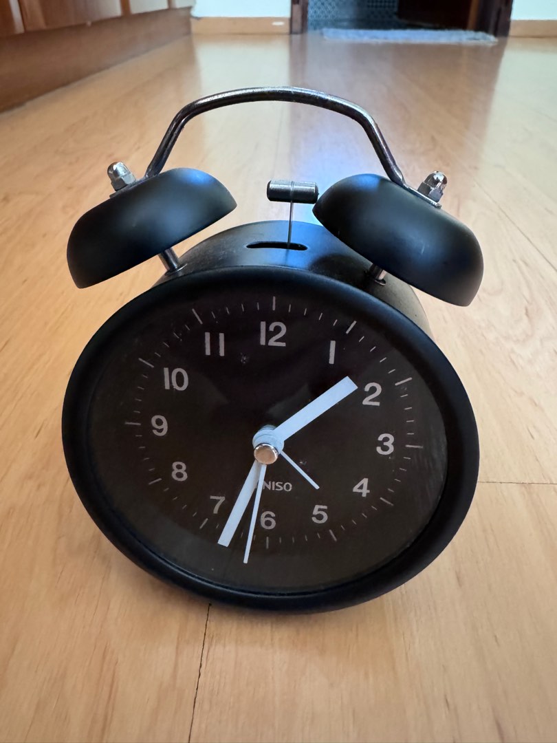 Miniso Alarm Clock, Furniture & Home Living, Home Decor, Clocks on