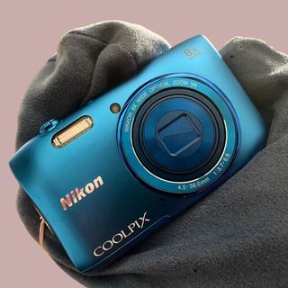 [MINT] Blue Nikon Coolpix s3600 Digital Camera | Digicam