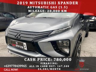Mitsubishi Xpander  2019 1.5 GLS 20K KM Auto