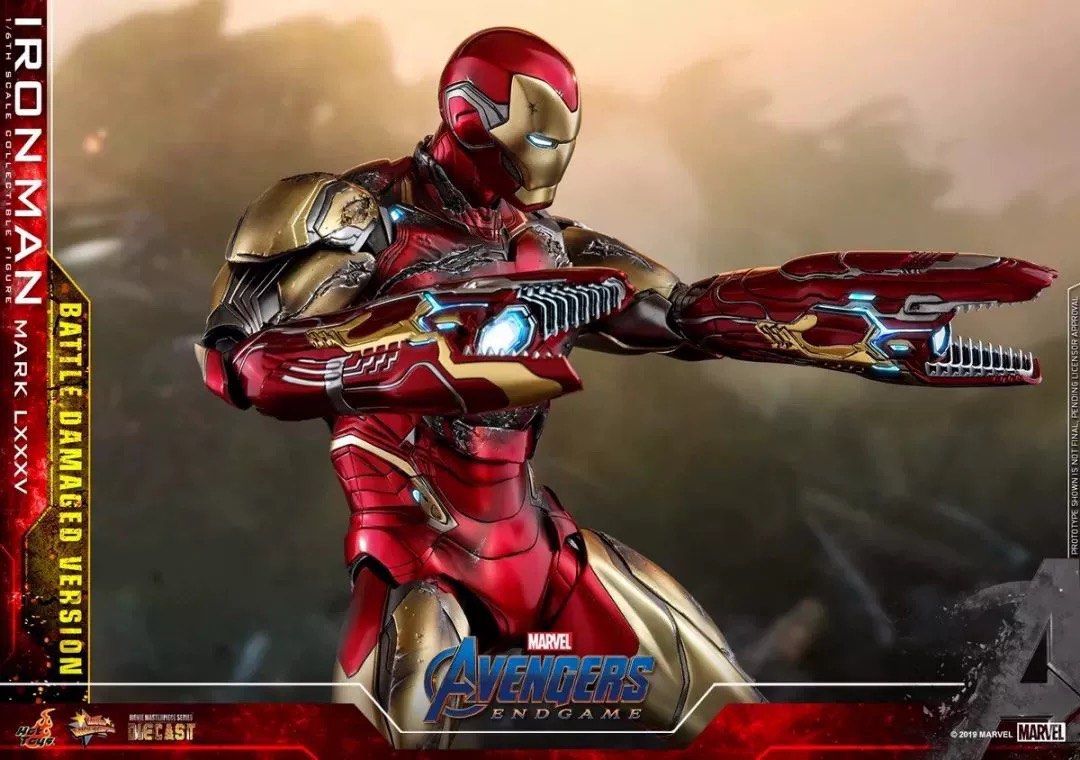 MMS543D33B AVENGERS ENDGAME 1 6TH SCALE IRON MAN MARK LXXXV