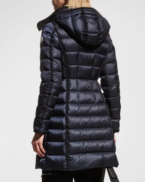 Moncler hermine fur hot sale