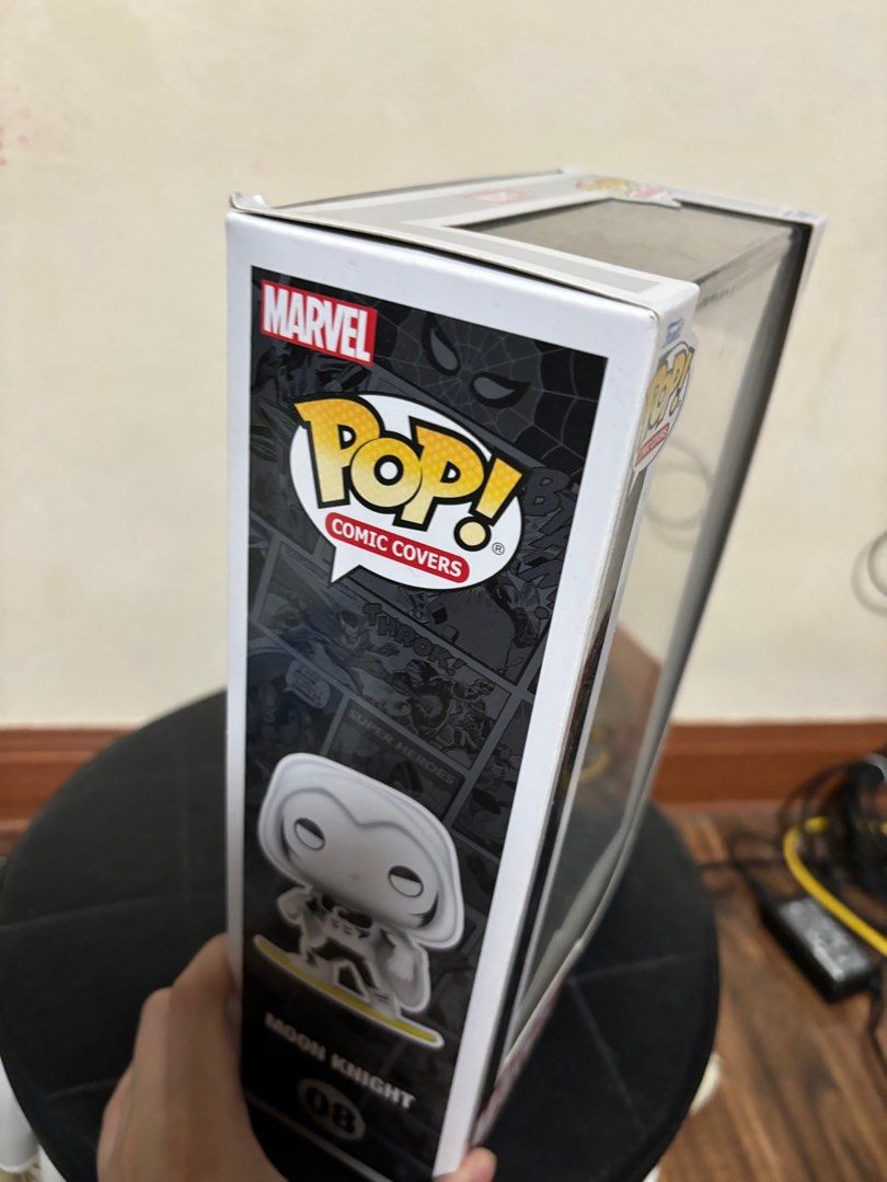 Moon Knight Comic Cover Funko Pop (Category: Comics & Manga) located in Manila. Submitted by archoprints (Listing ID 1290265737, Image 2). Description: in good condition comic cover edition rfs decluttering meetup or pickup paco manila.