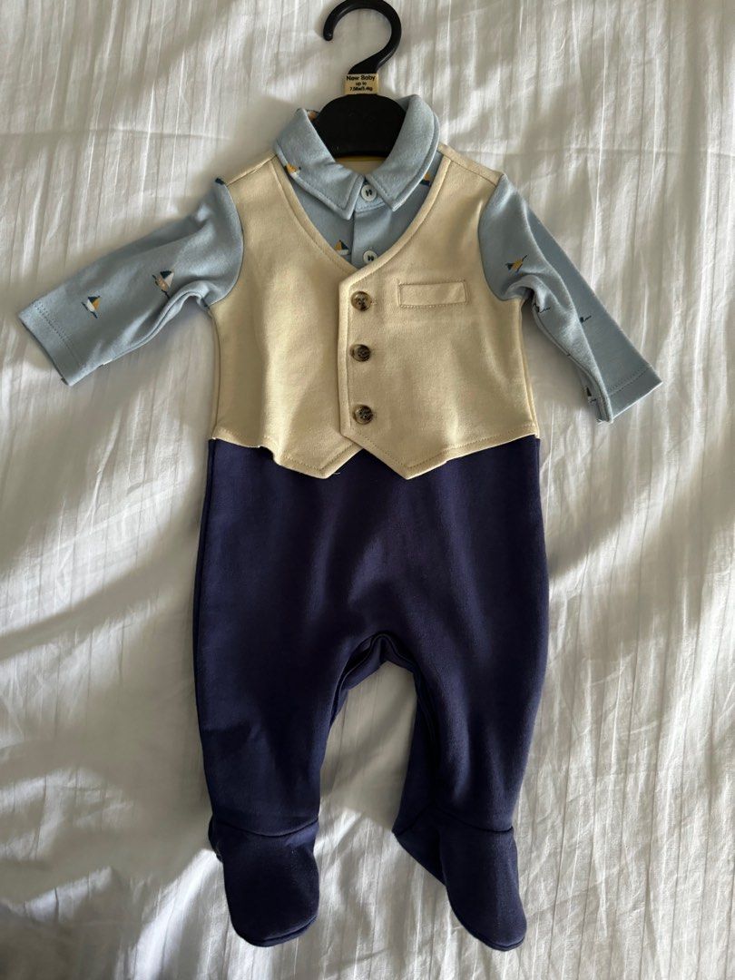 Baby boy christening outfit mothercare shop