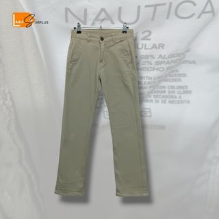 NAUTICA Boy's Kids Light Brown / Cream Pants Size 12 Regular Fit