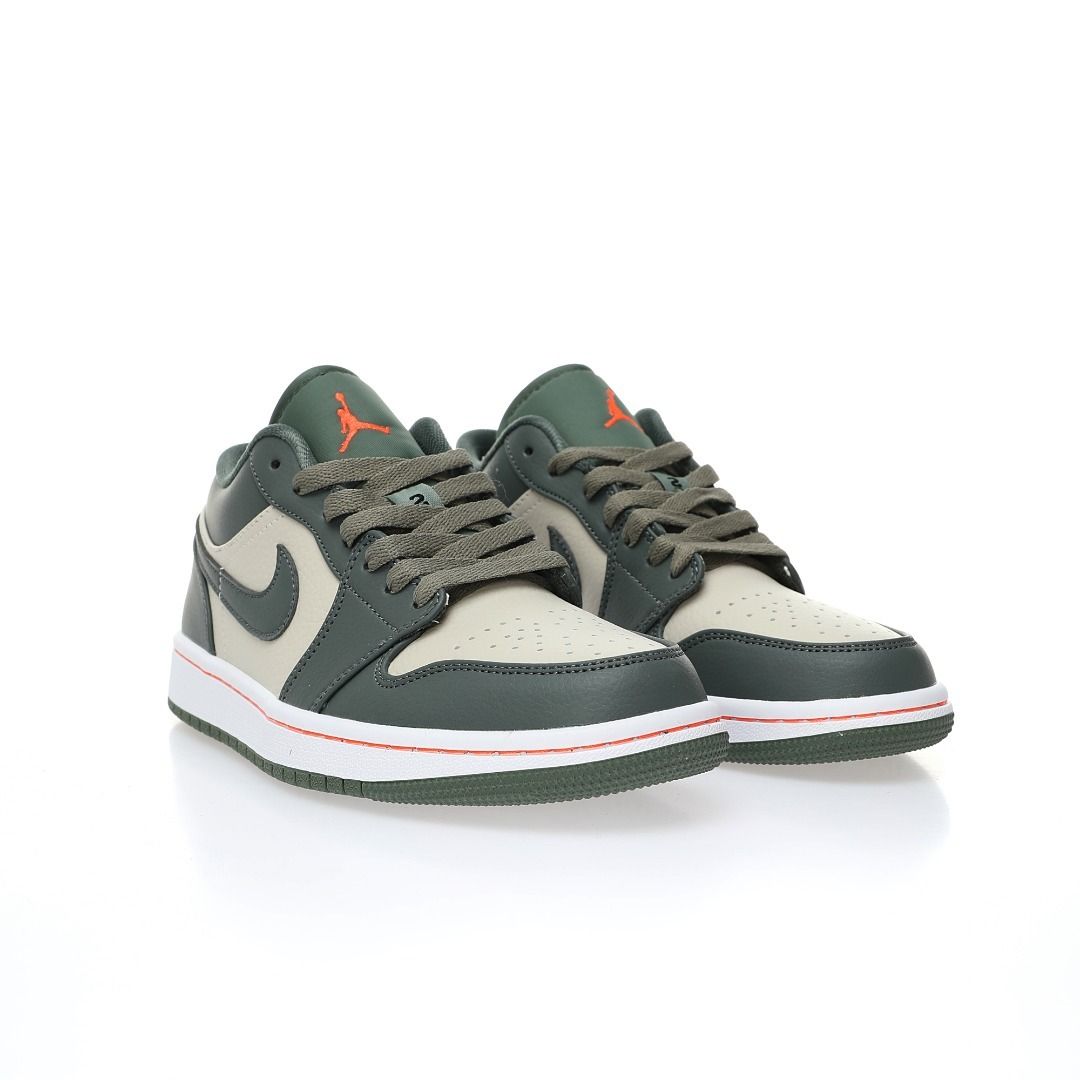 Air jordan 1 low white hyper crimson light bone sales