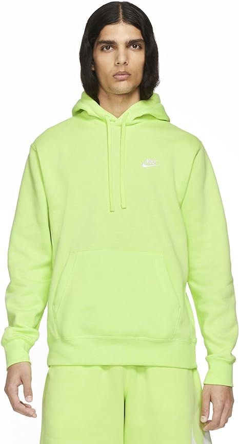 Lime green shop nike hoodie