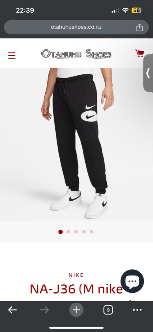 nike sportswear double swoosh pants
