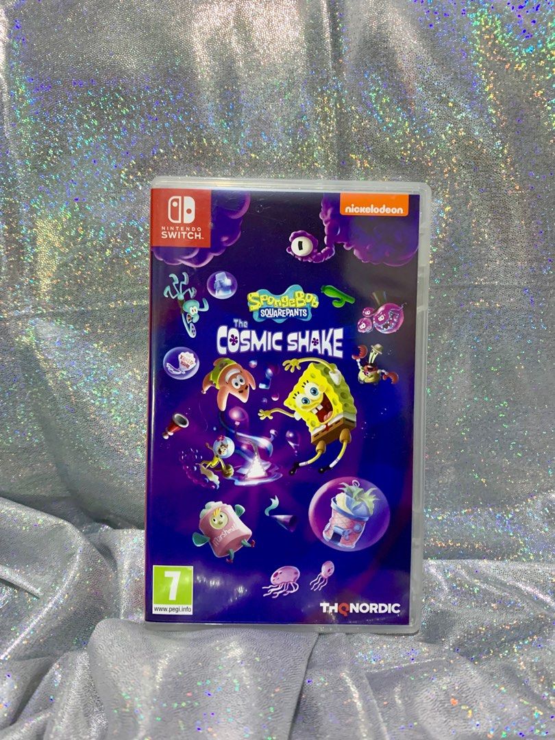 Nintendo Switch - Spongebob Squarepants The Cosmic Shake, Video Gaming ...
