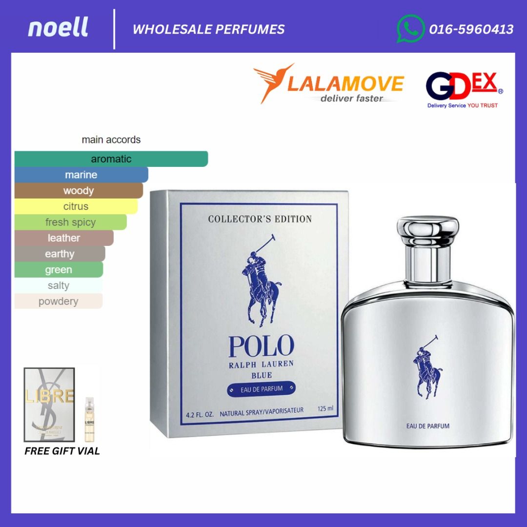 Polo ralph lauren blue collector's edition hotsell