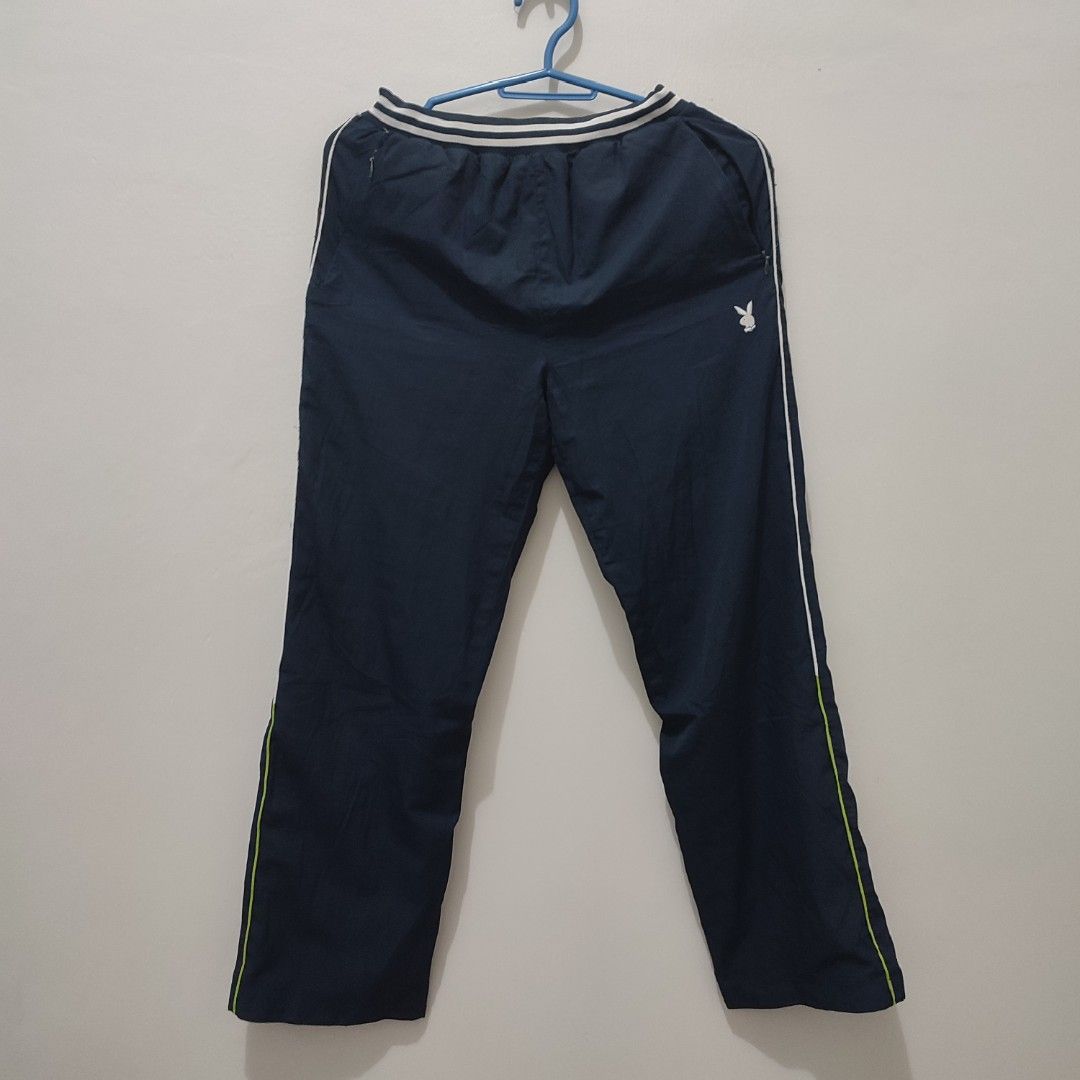 ORIGINAL Playboy Track Pants aechicph Men s Fashion Bottoms Joggers on Carousell