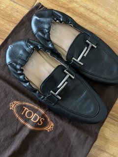 Original Toda Black Leather Shoes