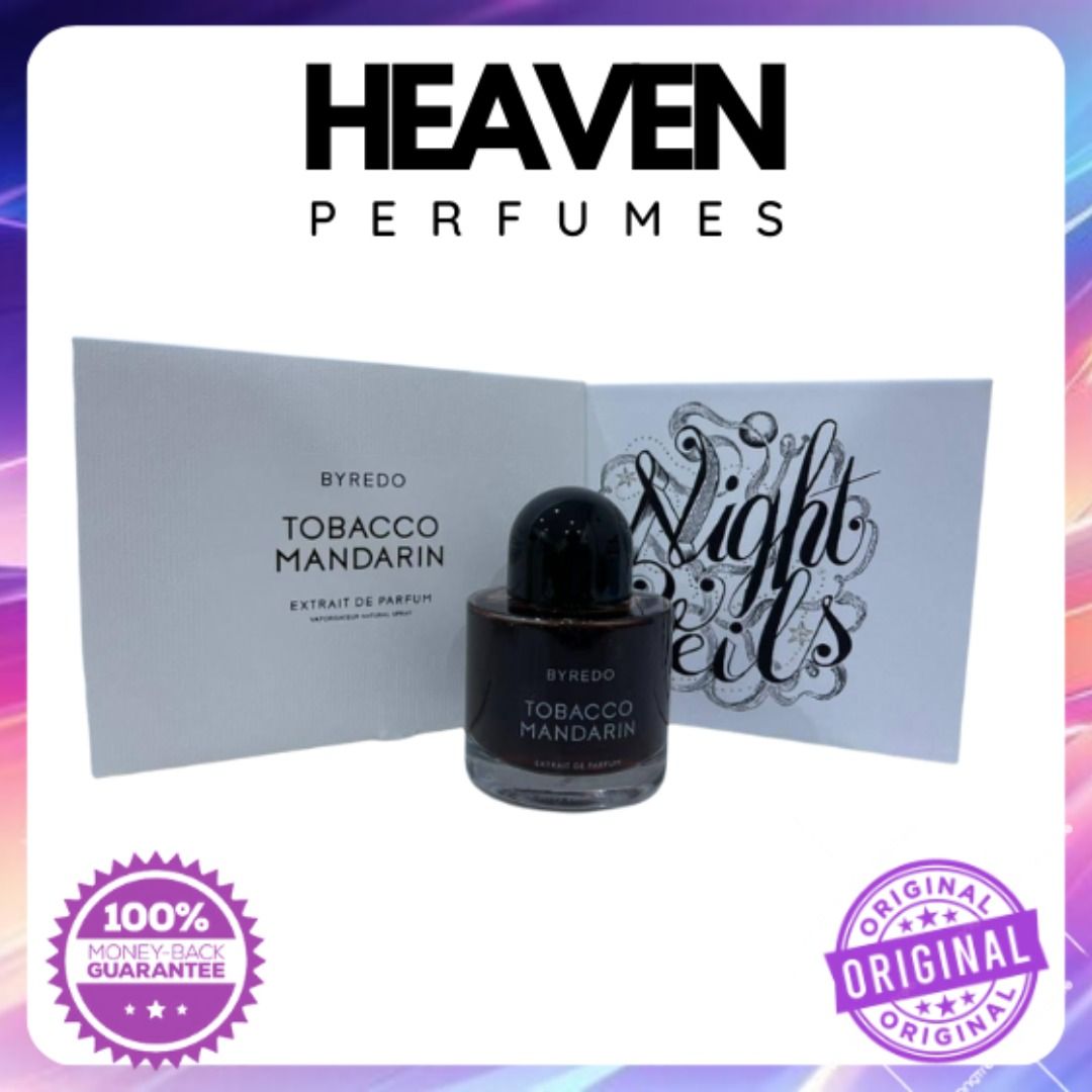 byredo tobacco mandarin 100ml Perfume Extract 50 ml Beauty aromatic middle that speaks to quiet confidence BYREDO Night Veils Collection ~