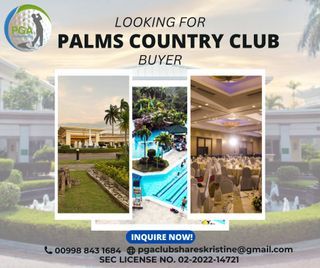 PALMS COUNTRY CLUB FILINVEST
