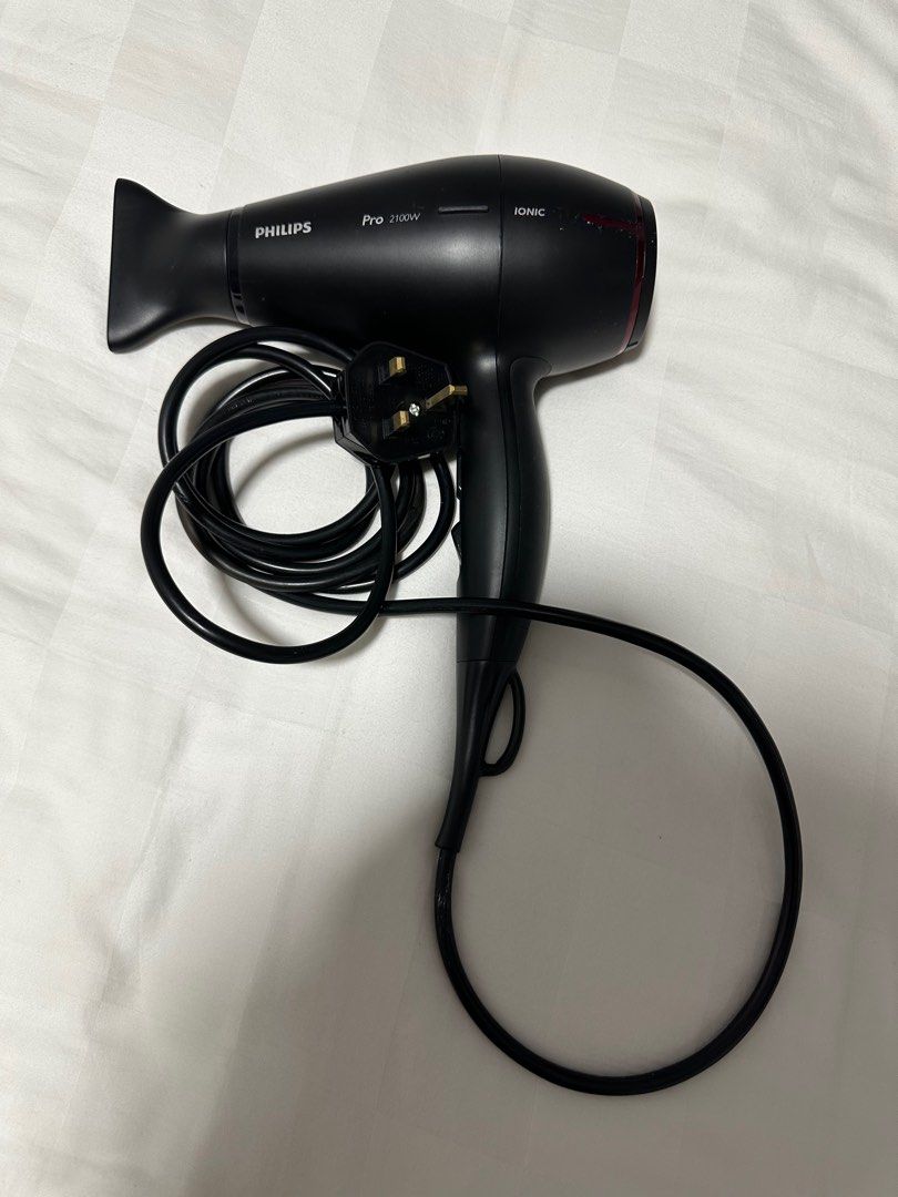 Philips Pro 2100W hair dryer Ionic HPS910 Beauty Personal Care Hair on Carousell