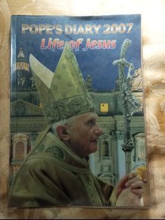 Unused Pope's Diary 2007 Life of Jesus Illustrated Unused