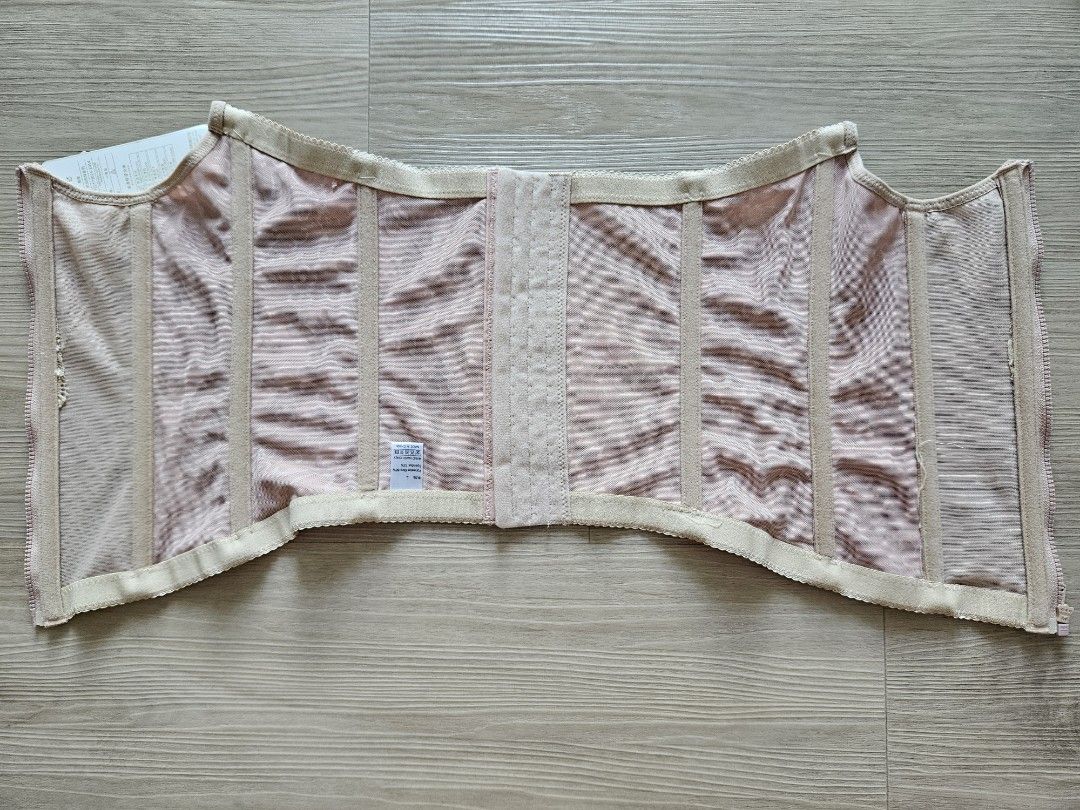 Postpartum binder zip corset
