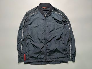 Prada Sports Nylon Bomber Jacket