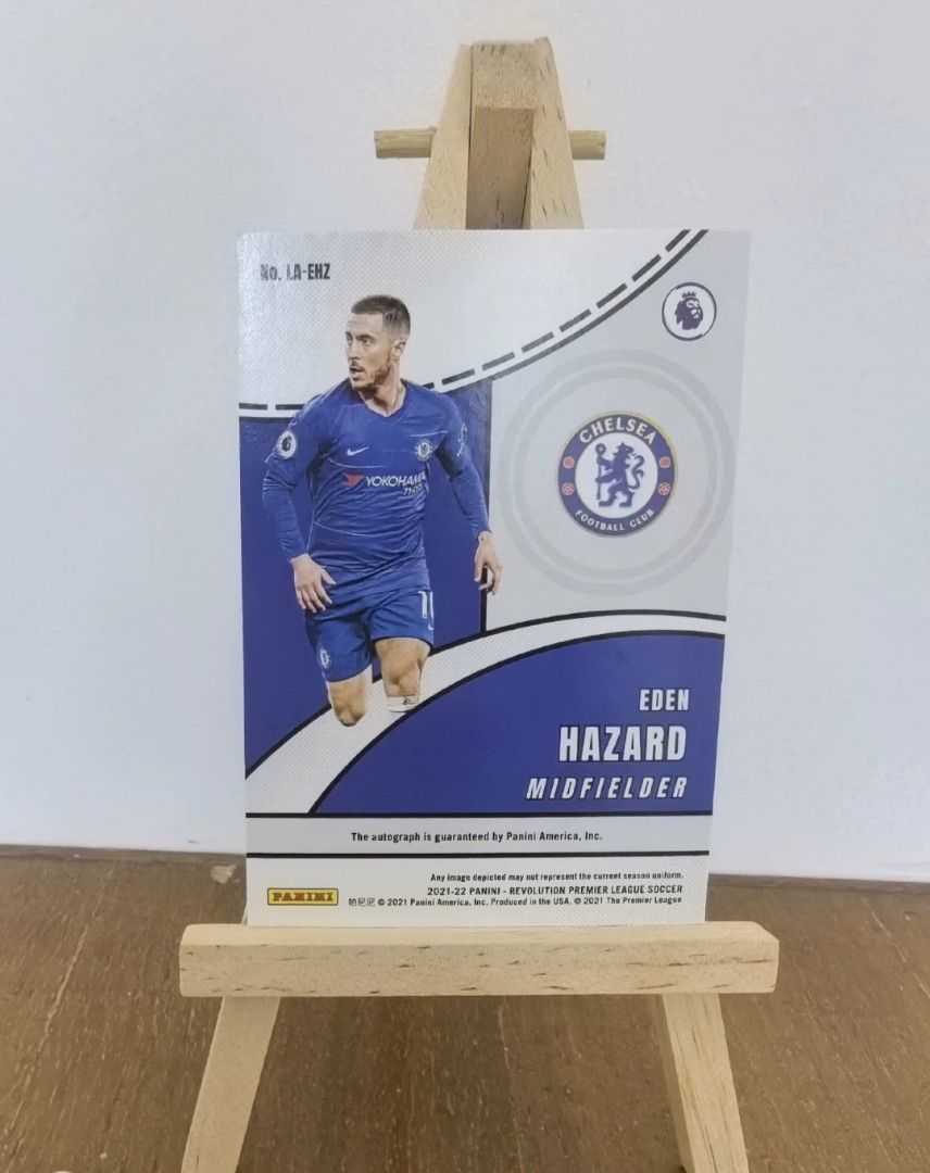 Preorder) Eden Hazard Panini Revolution Panini Chelsea, Hobbies 