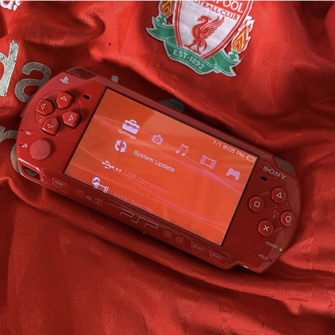 PSP V2 2000 SLIM MODEL RED (Category: PlayStation) located in Quezon City. Submitted by flybuy.22 (Listing ID 1290219560, Image 3). Description: 🏴‍☠️ PSP 2000 SLIM MODEL 🏴‍☠️ 🏴‍☠️INCLUSION🏴‍☠️ 💣Battery 💣Charger 💣32gb Memory Stick with SD Adaptor 💣Loaded with TOP GAMES 💣6.61 Pro CFW 🪦🪦🪦🪦🪦🪦🪦🪦🪦🪦 💣All Buttons Fuctionable & Crisp 💣No Ghost Movement 💣Clear Displays and Sound 💣Wifi WLAN Working 💣Headset and USB port working 💣No 