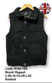 R180-182 Ragout Chaleco Vest