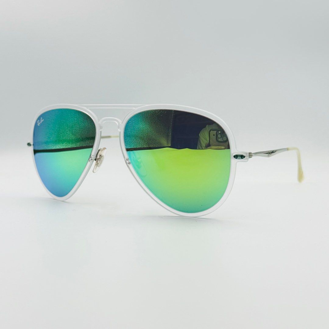Rayban RB4211 646 3R Tech Lightray Aviatot Matte Transparent w