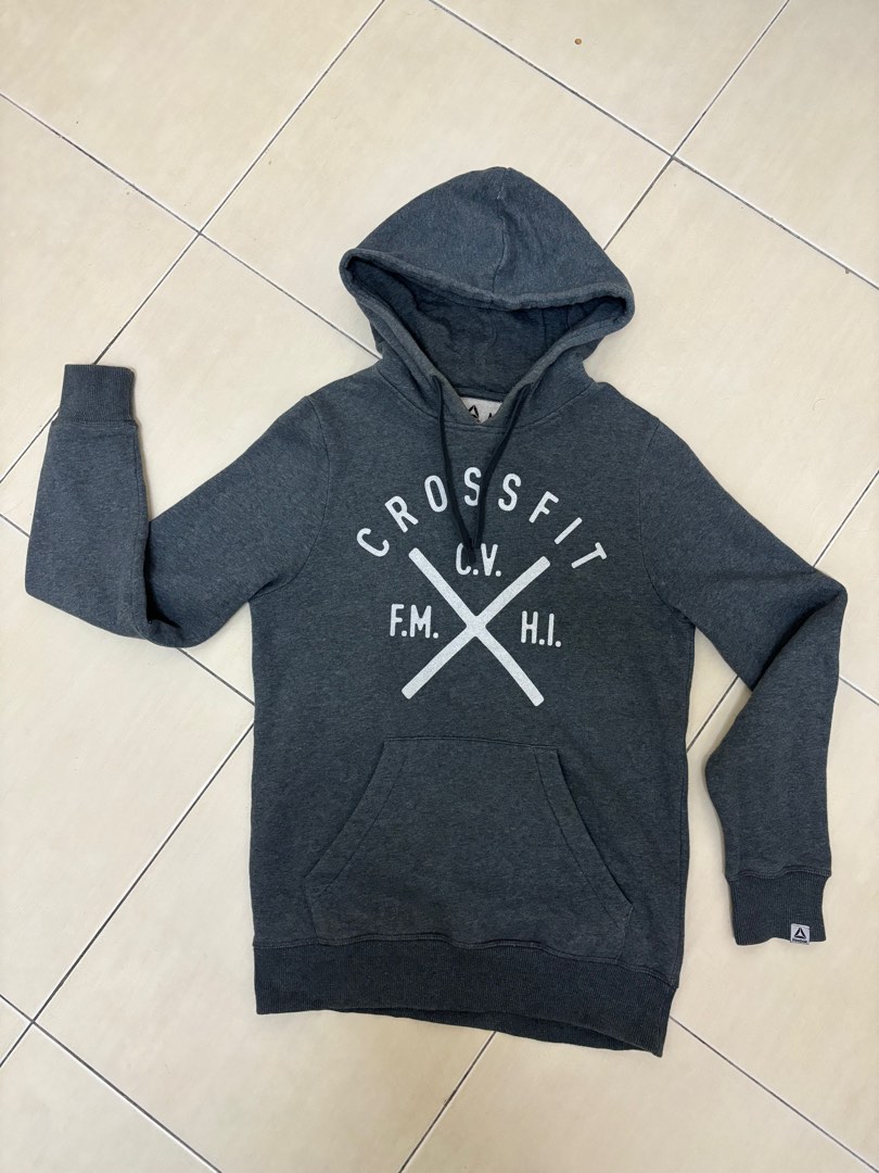 Reebok Crossfit Hoodie Men s Fashion Tops Sets Hoodies on Carousell