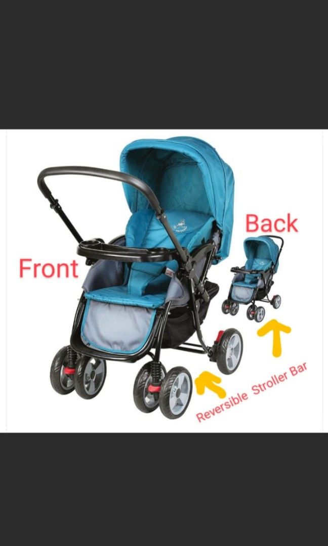 Self on sale pushing stroller
