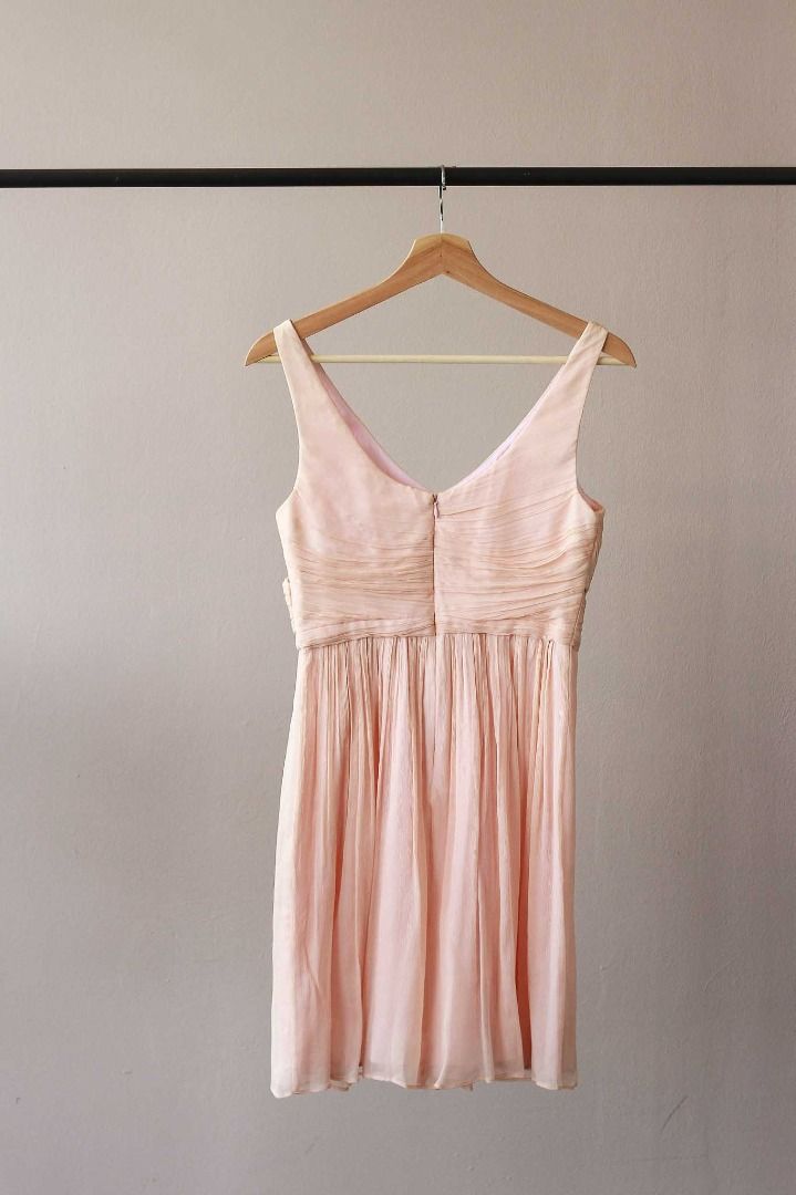 S J.Crew Silk Chiffon Heidi Dress