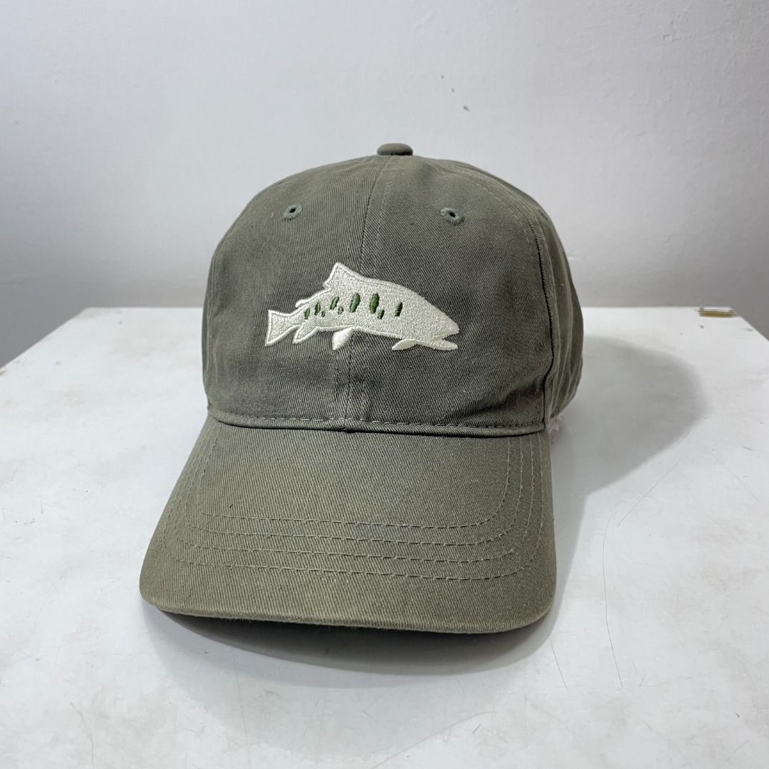 Angler' Trucker Hat - Vintage Green / Navy / Stone – Deep Thoughts