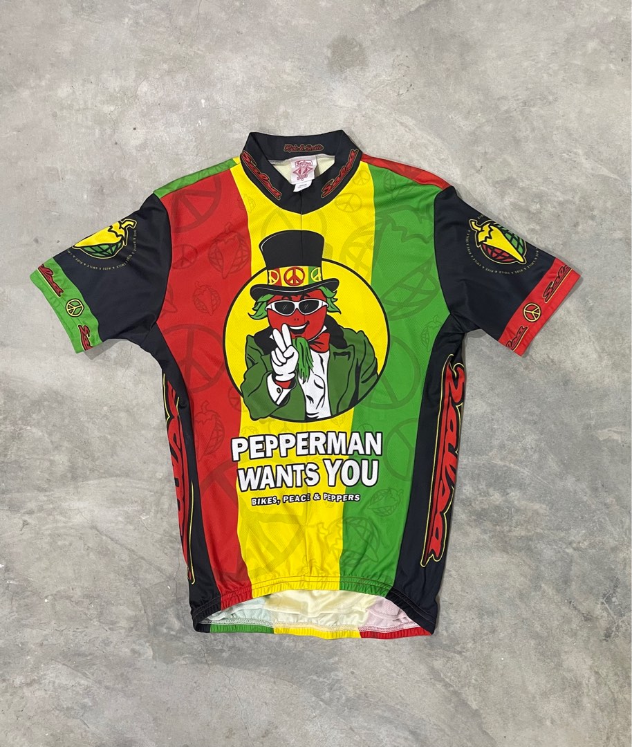 Salsa Cycles Pepperman Cycling Top Jersey Men s Fashion Activewear on Carousell