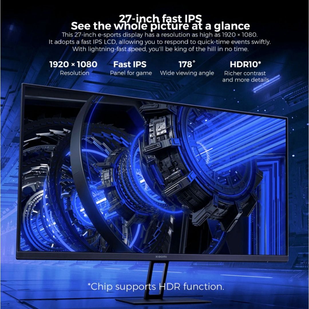😱 1 HOUR DELIVERY 6.6 PROMOTION!! Brand New Xiaomi 22"/23.8"/27"/34” Desktop Gaming Monitor Curved High Refresh Rate High Definition High Response Rate62863085113474113