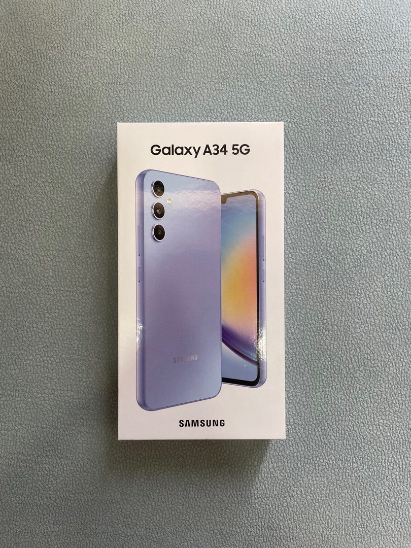 Samsung Galaxy A34 Awesome Violet 256GB, Mobile Phones & Gadgets ...