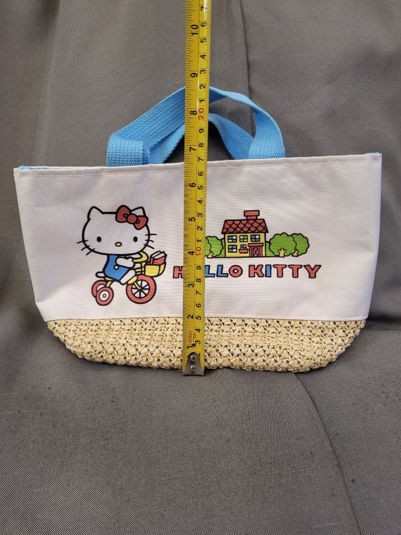 Hello kitty straw bag sale