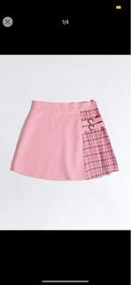 Shein Plaid Skirt Plus Size