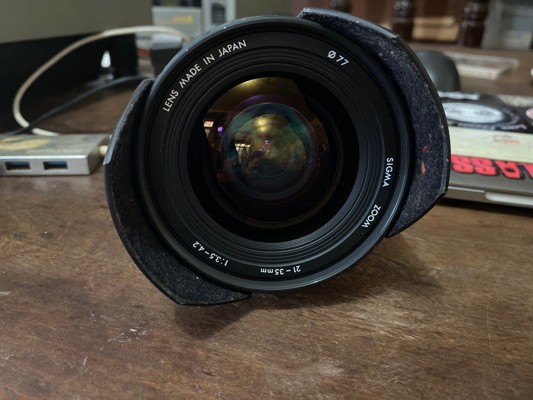 Sigma Zoom 21-35mm A Mount (Category: Lens & Kits) located in Tabaco. Submitted by cinemahilig (Listing ID 1290100520, Image 2). Description: Tested on film. Good working condition. Item location: Tabaco City, Albay. 09395763344.
