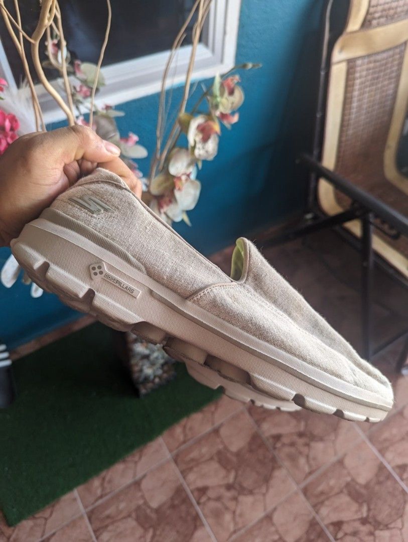 Skechers go walk top 3 beige