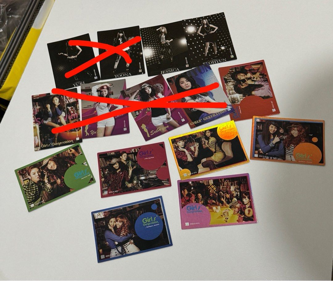 少女時代 STAR COLLECTION CARD 少女時代snsd girls generation 收藏卡The Star Collection Card