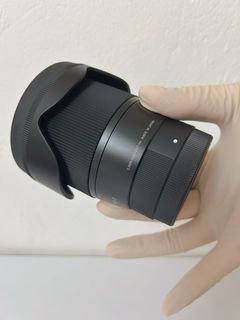 Sony E mount Sigma  16mm f/1.4 DC DN and NiSi Slim MC UV Filter