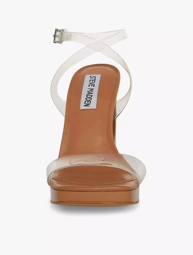 Steve Madden MICAH Women s Wedges Clear Natural