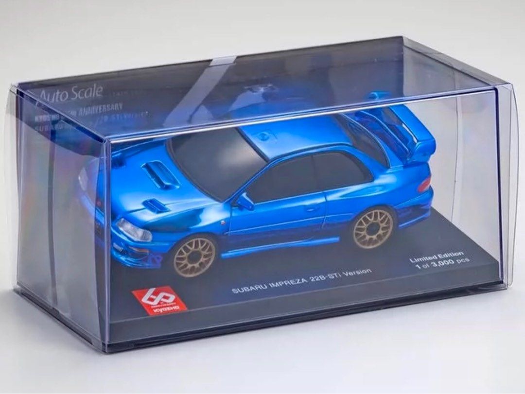 SUBARU IMPREZA 22B-STi Version 60周年限定版mini-zkyosho, 玩具收藏