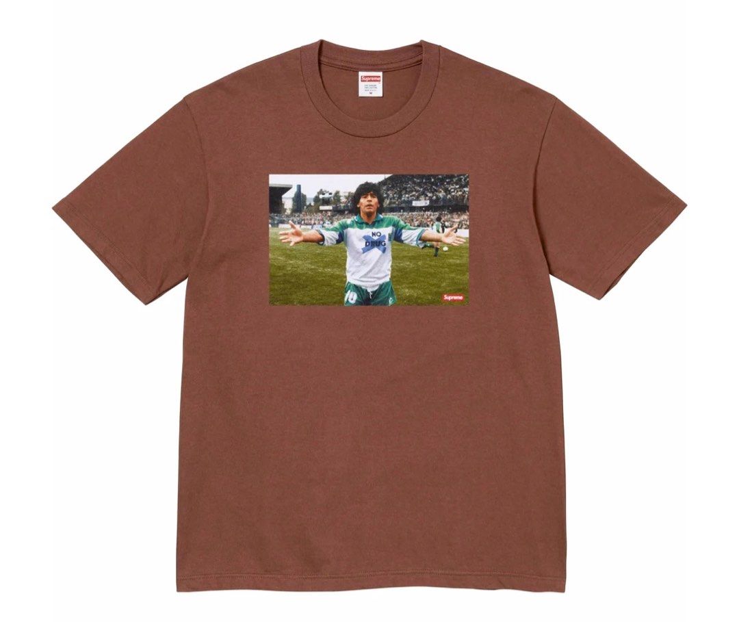 Supreme Maradona tees SS24, Men's Fashion, Tops & Sets, Tshirts