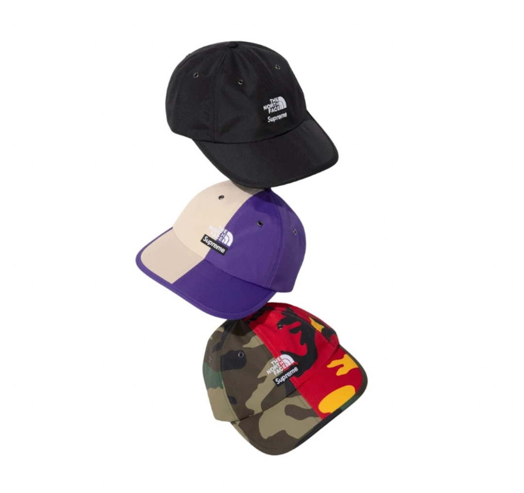 SUPREME THE NORTH FACE SPLIT 6-PANEL CAP, Men's Fashion, Watches