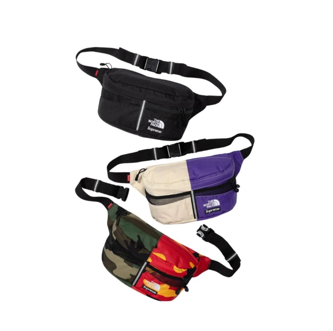 超爆安 2024 Supreme Supreme/ Face Waist The Bag North Face Split Waist  Collection Bag Spring メンズ